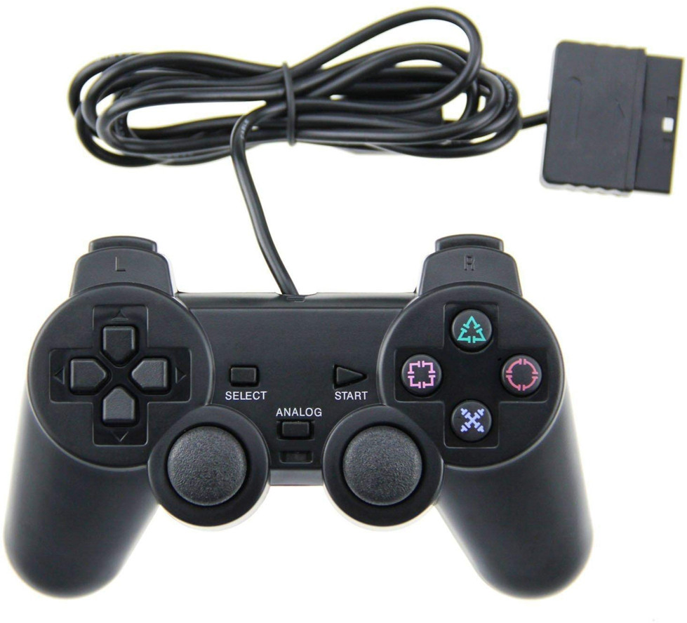 PS2 Wired Dualshock 2 Remote Controller For Playstation-2 25th Anniversary Edition image 1