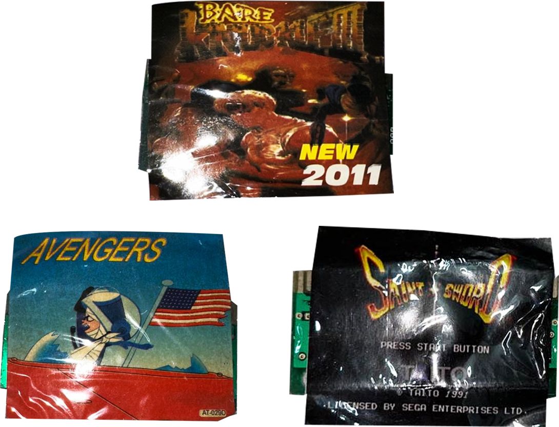 AVENGERS, BARE, SAINT SWORD SEGA 16 Bit Retro Game cassettes (AVENGERS, BARE, SAINT SWORD)-image-26