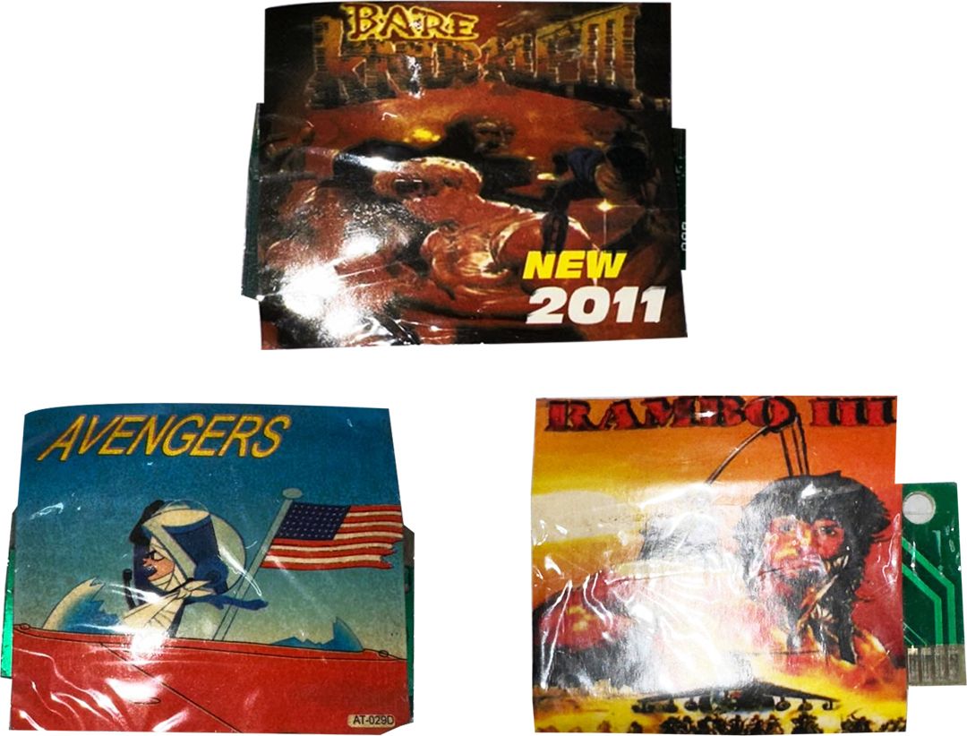 AVENGERS, BARE, RAMBO 3 SEGA Retro 16 Bit Game cassettes (AVENGERS, BARE, RAMBO 3)-image-28