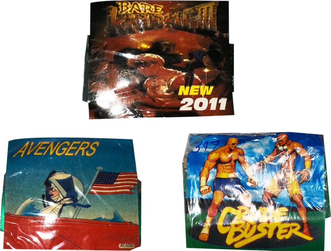 AVENGERS, BARE, CRUDE BUSTER SEGA 16 Bit Retro Game cassettes (AVENGERS, BARE, CRUDE BUSTER)-image-48