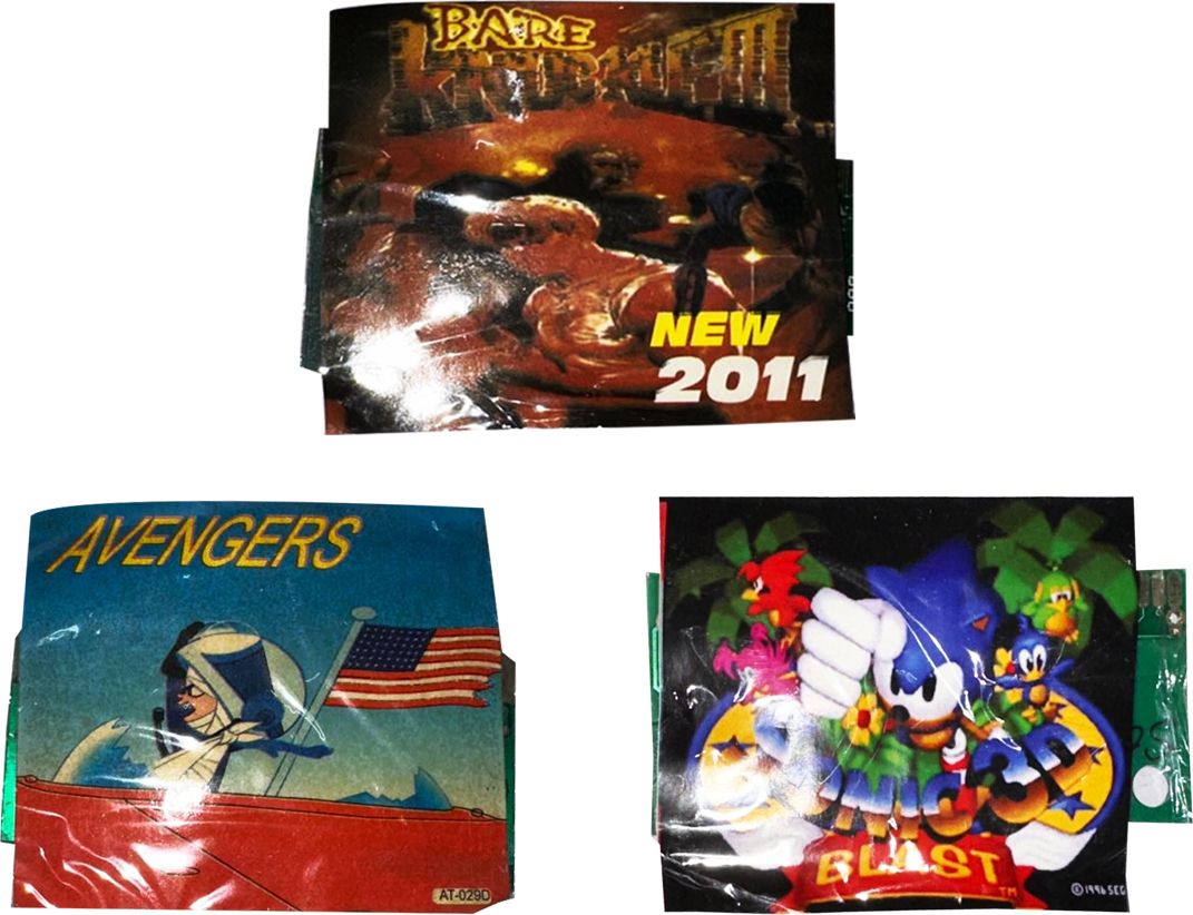 AVENGERS, BARE, SONIC 3D BLAST SEGA Retro 16 Bit Game cassettes (AVENGERS, BARE, SONIC 3D BLAST)-image-13