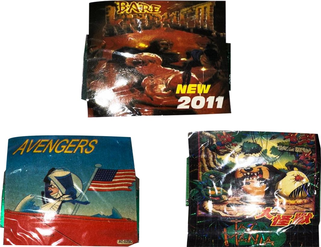 AVENGERS, BARE, TAZ MANIA Retro SEGA 16 Bit Game cassettes (AVENGERS, BARE, TAZ MANIA)-image-21