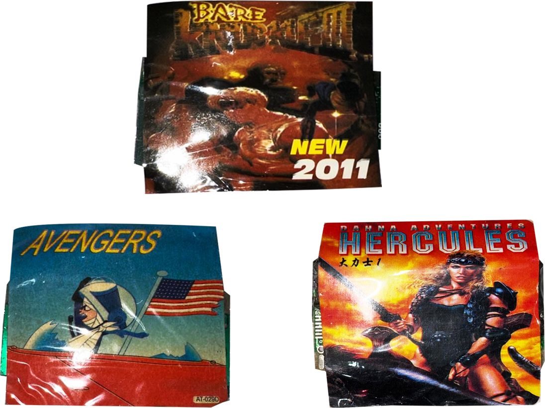 AVENGERS, BARE, HERCULES SEGA Retro 16 Bit Game cassettes (AVENGERS, BARE, HERCULES)-picture-16