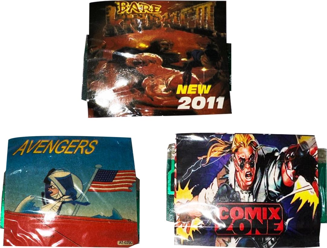 AVENGERS, BARE, COMIX ZONE SEGA Retro 16 Bit Game cassettes (AVENGERS, BARE, COMIX ZONE)-image-35