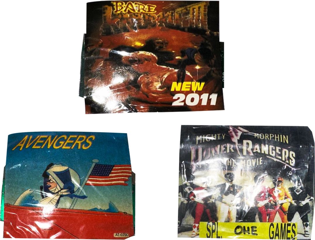 AVENGERS, BARE, POWER RANGERS SEGA Retro 16 Bit Game cassettes (AVENGERS, BARE, POWER RANGERS)-image-37