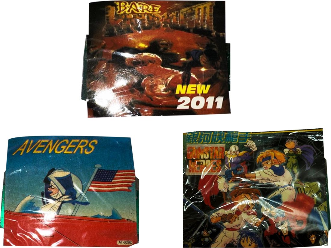 AVENGERS, BARE, GUNSTAR HEROES SEGA 16 Bit Retro Game cassettes (AVENGERS, BARE, GUNSTAR HEROES)-image-42