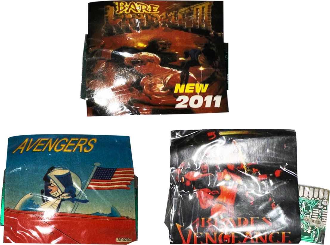 AVENGERS, BARE, BLADES OF VENGEANCE Retro SEGA 16 Bit Game cassettes (AVENGERS, BARE, BLADES OF VENGEANCE)-image-49