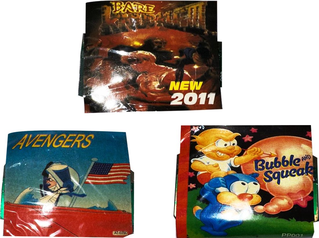 AVENGERS, BARE, BUBBLE SQUEAK SEGA 16 Bit Retro Game cassettes (AVENGERS, BARE, BUBBLE SQUEAK)-image-47