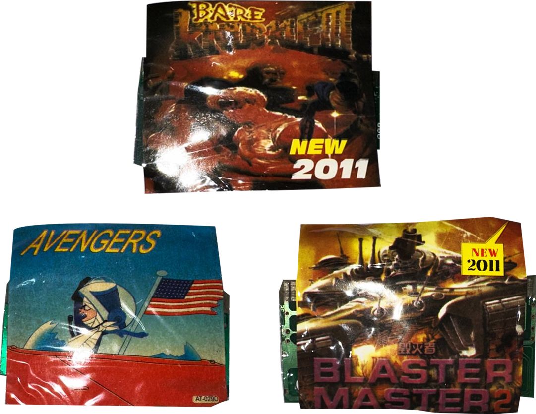 AVENGERS, BARE, BLASTER MASTER 2 SEGA Retro 16 Bit Game cassettes (AVENGERS, BARE, BLASTER MASTER 2)-image-36