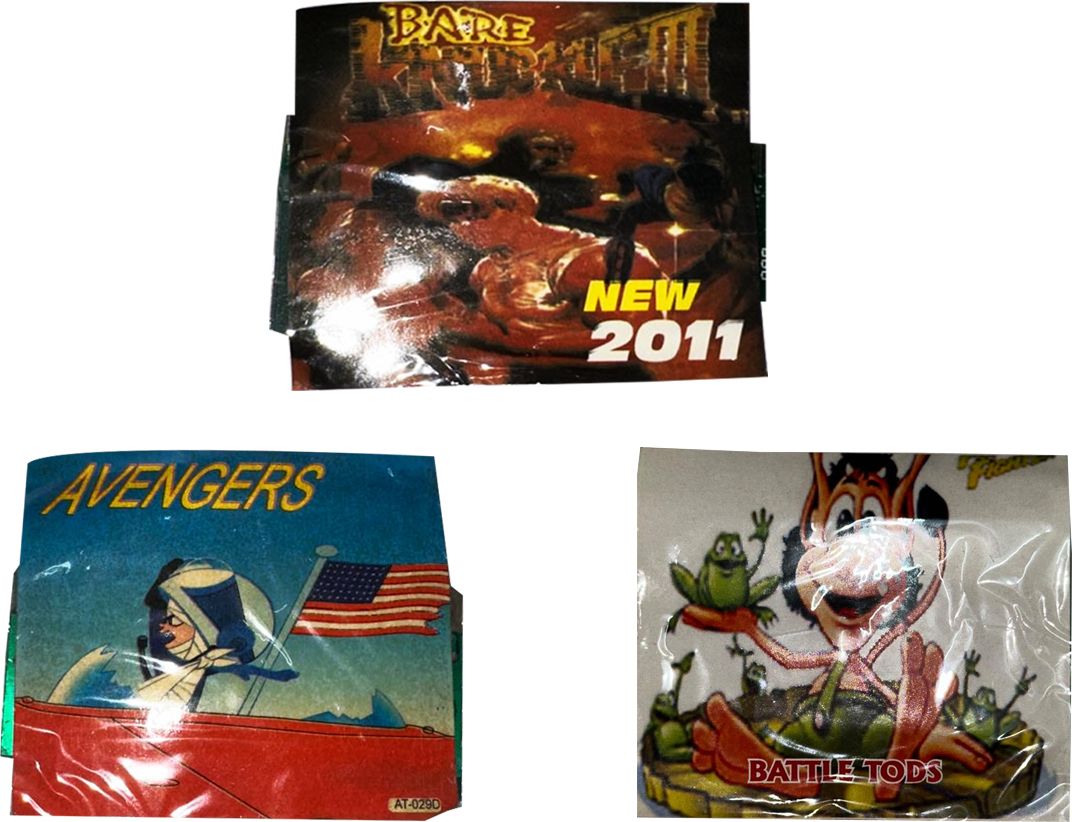 AVENGERS, BARE, BATTLE TODS Retro SEGA 16 Bit Game cassettes (AVENGERS, BARE, BATTLE TODS)-image-45