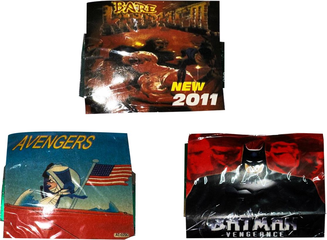 AVENGERS, BARE, BATMAN SEGA 16 Bit Retro Game cassettes (AVENGERS, BARE, BATMAN)-image-31
