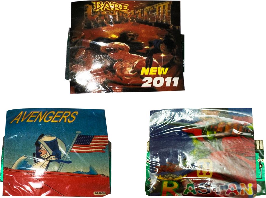 AVENGERS, BARE, RASTAN 2 SEGA Retro 16 Bit Game cassettes (AVENGERS, BARE, RASTAN 2)-image-48