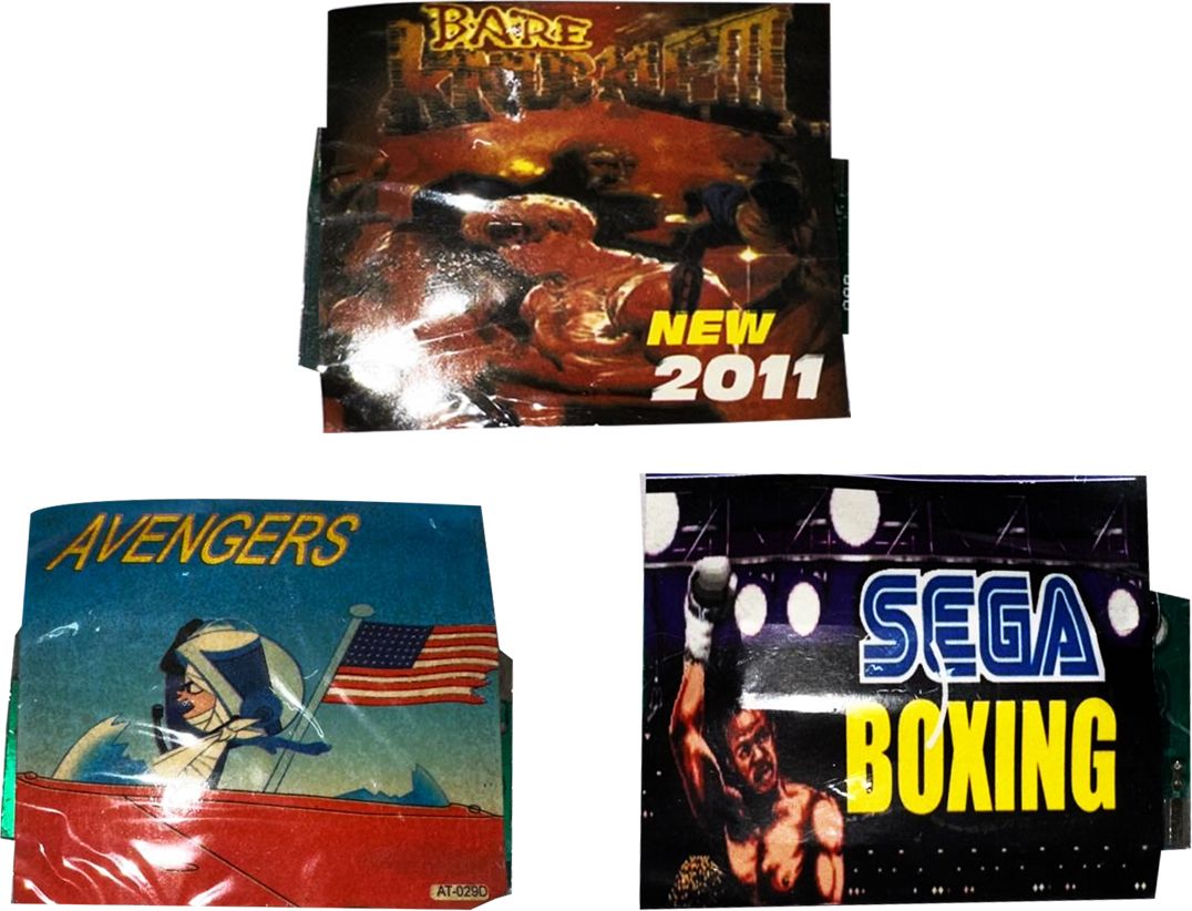 AVENGERS, BARE, SEGA BOXING Retro SEGA 16 Bit Game cassettes (AVENGERS, BARE, SEGA BOXING)-image-46