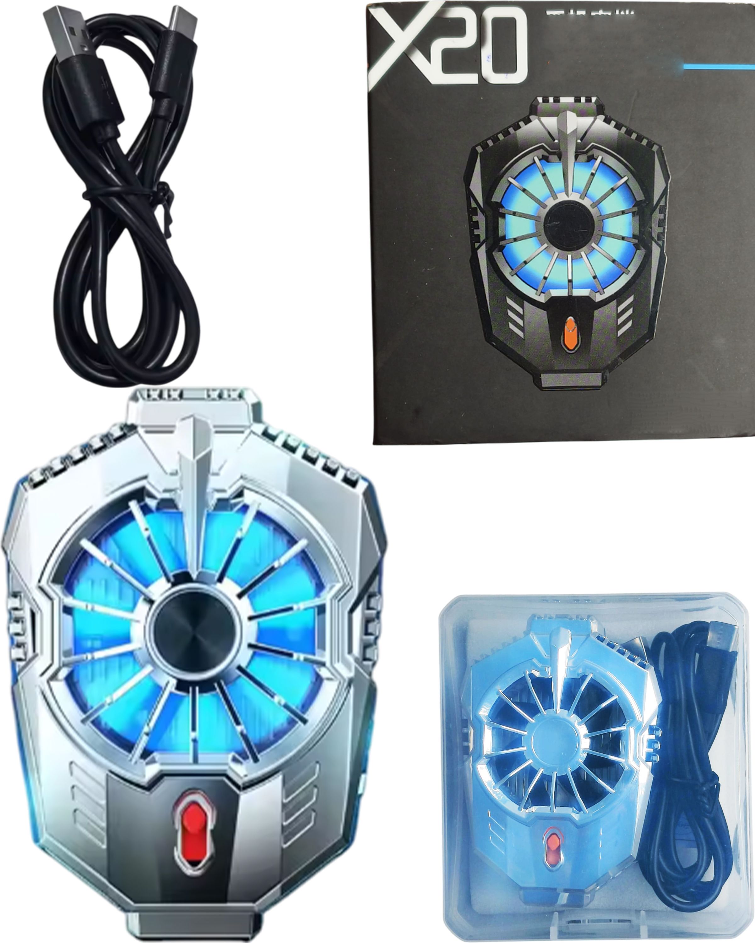 INSTRA New Mobile Radiator All Metal Silent Magnetic Suction Live Radiator 1 Fan Ergonomic Cooling Pad with Adjustable Height-picture-16