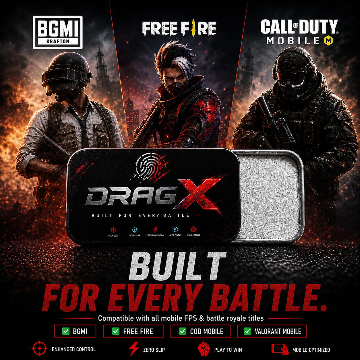 Dragx Gaming grip powder Gaming Accessory Kit-image-9