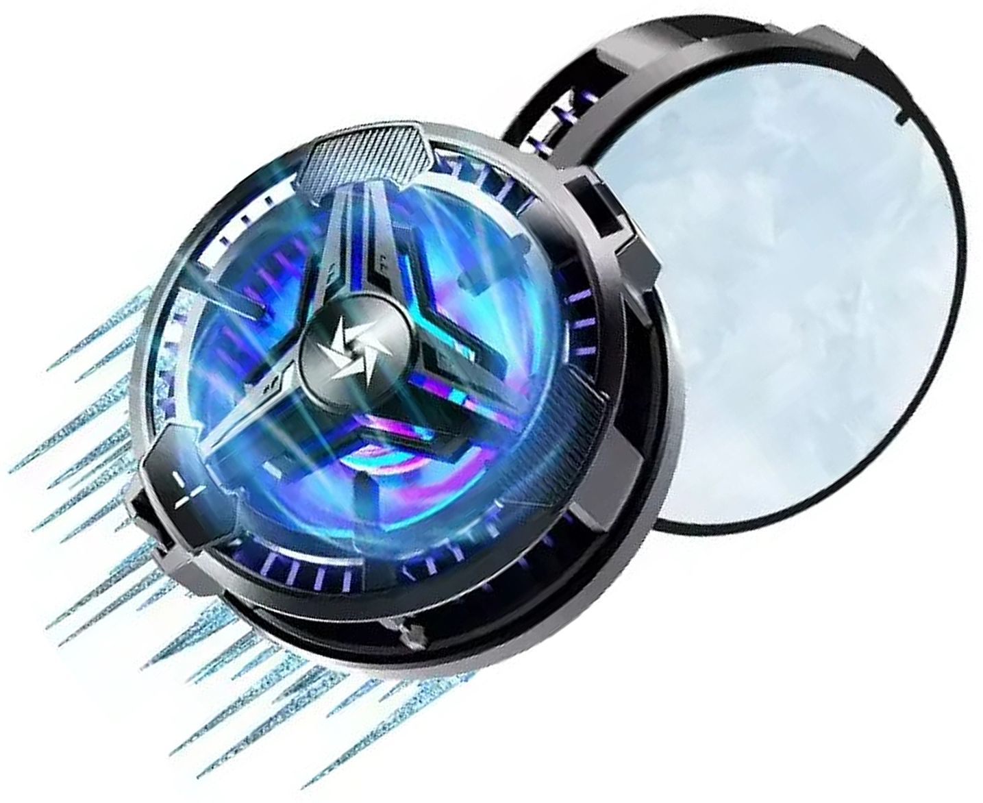 WRADER SL10 Portable Mobile Cooling Fan for Phone Heating Protection Phone Cooling Fan Cooling Pad-image-41