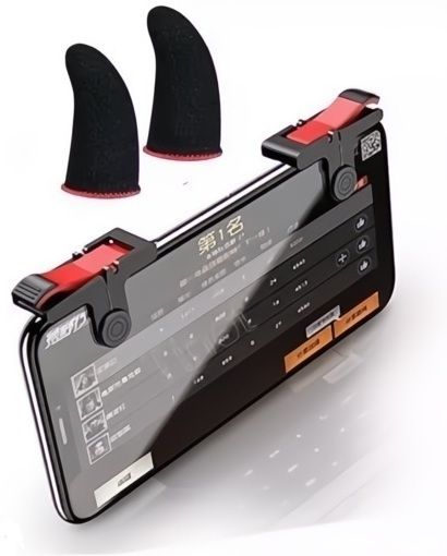 TooHype Pack 2 Trigger+Finger sleeve Mobile pubg/ FauG/ Free Fire/Call of Duty Free fireGaming Accessory Kit
