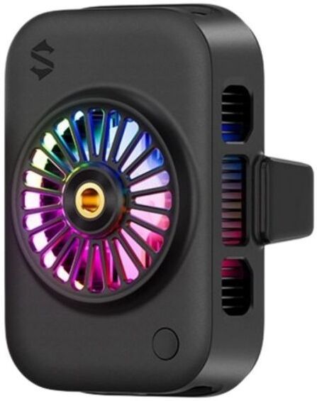 Cubonic Black Shark 25W Live Streaming Phone Cooler 3 Mode RGB & 1/4 Tripod Mount 1 Fan Ergonomic Cooling Pad with Adjustable Height-image-36