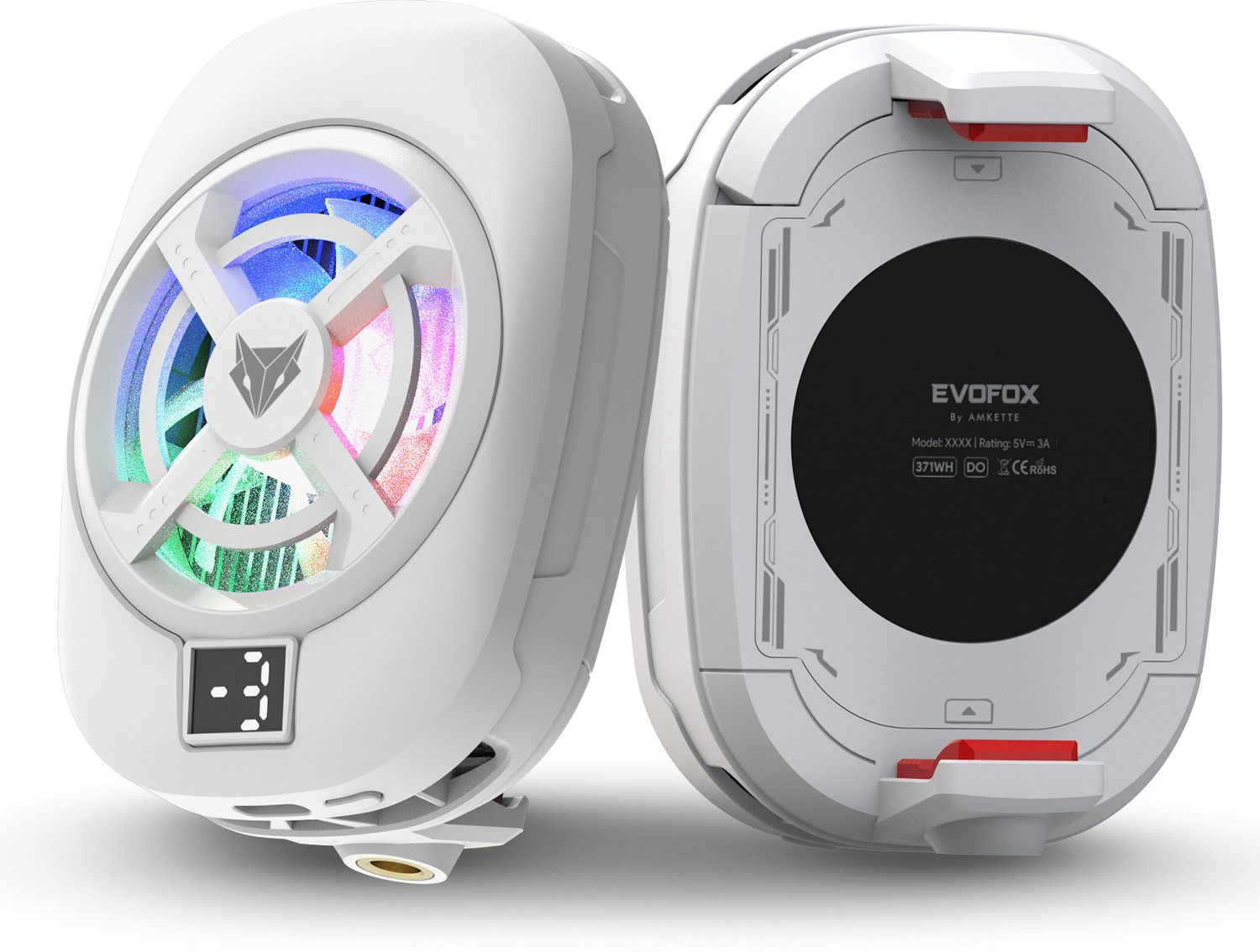 EVOFOX Hailstone S RGB Mobile Cooler Gaming Accessory Kit-image-10