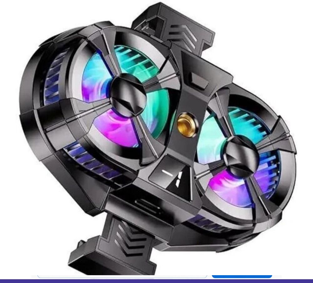 MDPB SL07 Phone Cooler Fan, Led Gaming Mobile Cooler,Fan With Digital Display @74 Gaming Accessory Kit-picture-24