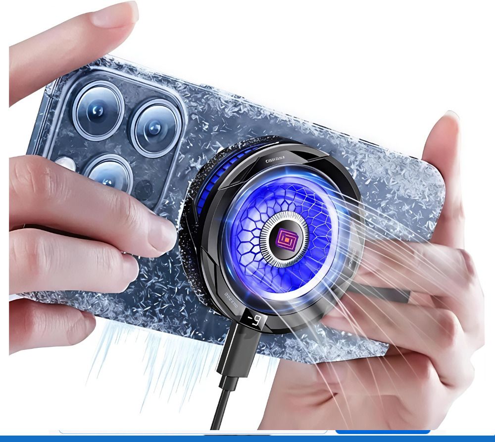 MDPB SL25 GlacierX Pro 360° Cooling LED Display, 2 Speed & Silent Performance @49 Gaming Accessory Kit-picture-18
