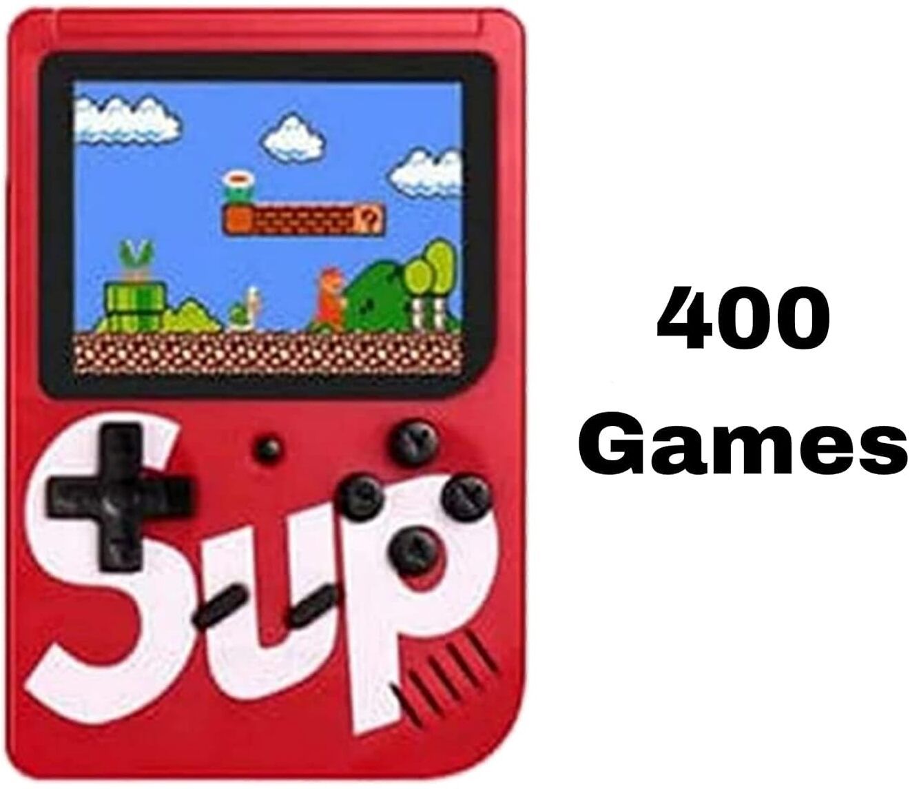 CHG 402 in 1 Sup Game Box Rechargable Console/Led Screen/Retro Classic GamingZ13 8 GB with Super Mario, DR Mario, Mario, Contra, Turtles, Tank, Bomber Man Total 400 Games-image-24