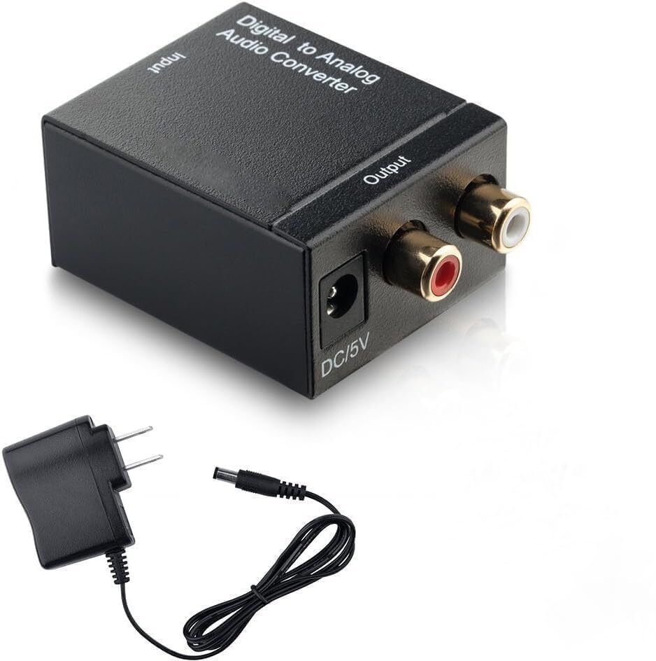 Zeptrox Digital to Analog Audio Converter DAC Optical to RCA L/R Adapter 1.5m, For TV Gaming Adapter-picture-14
