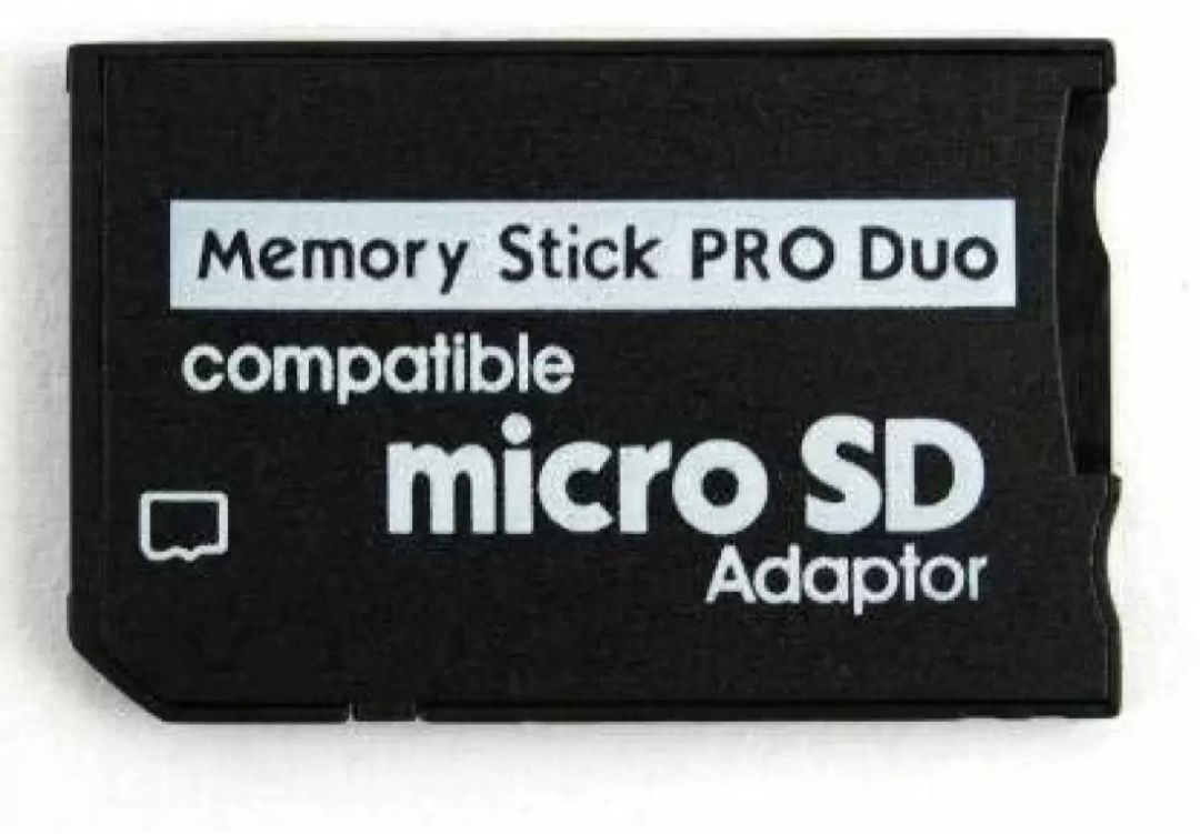 BRX PSP Pro Duo Adapter Micro SD TF to Memory Stick MS Pro Duo Gaming Adapter-image-1