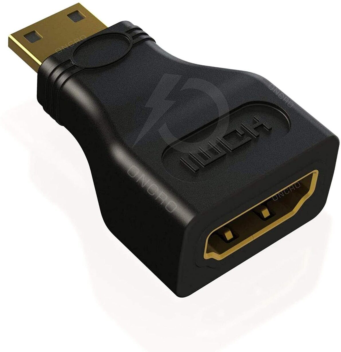 ULTRABYTES Mini HDMI adapter, HDMI female to Mini HDMI Male Connector Gaming Adapter-image-22