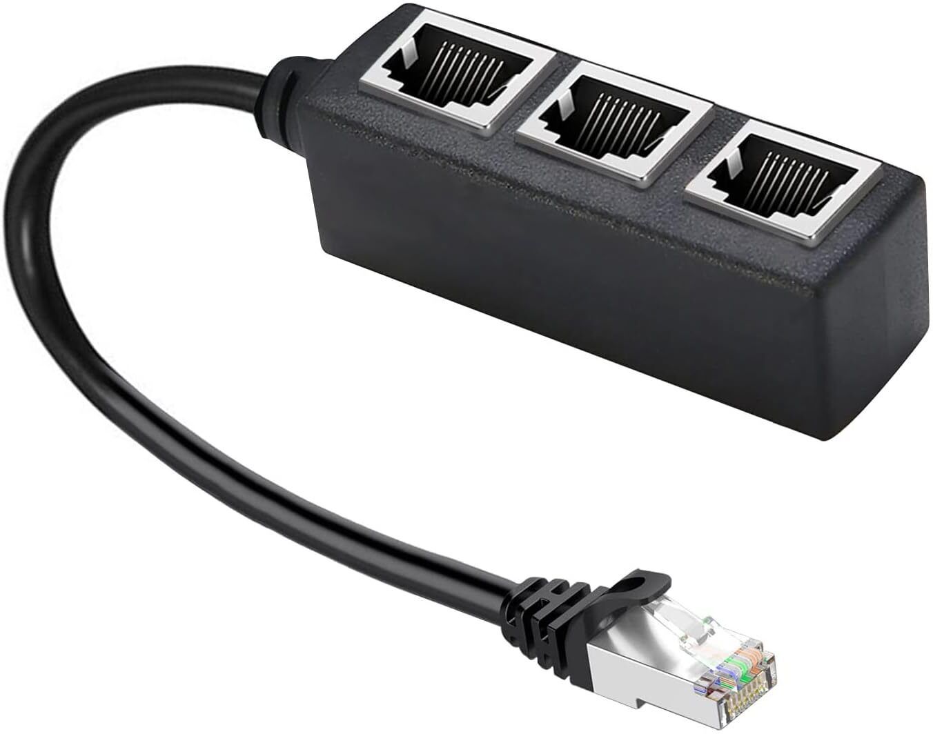 Silkland RJ45 Ethernet Splitter LAN Adapter 480Mbps Network Connector Wired Ethernet Lan Adapter compatible with Windows, Mac, Linux-image-13