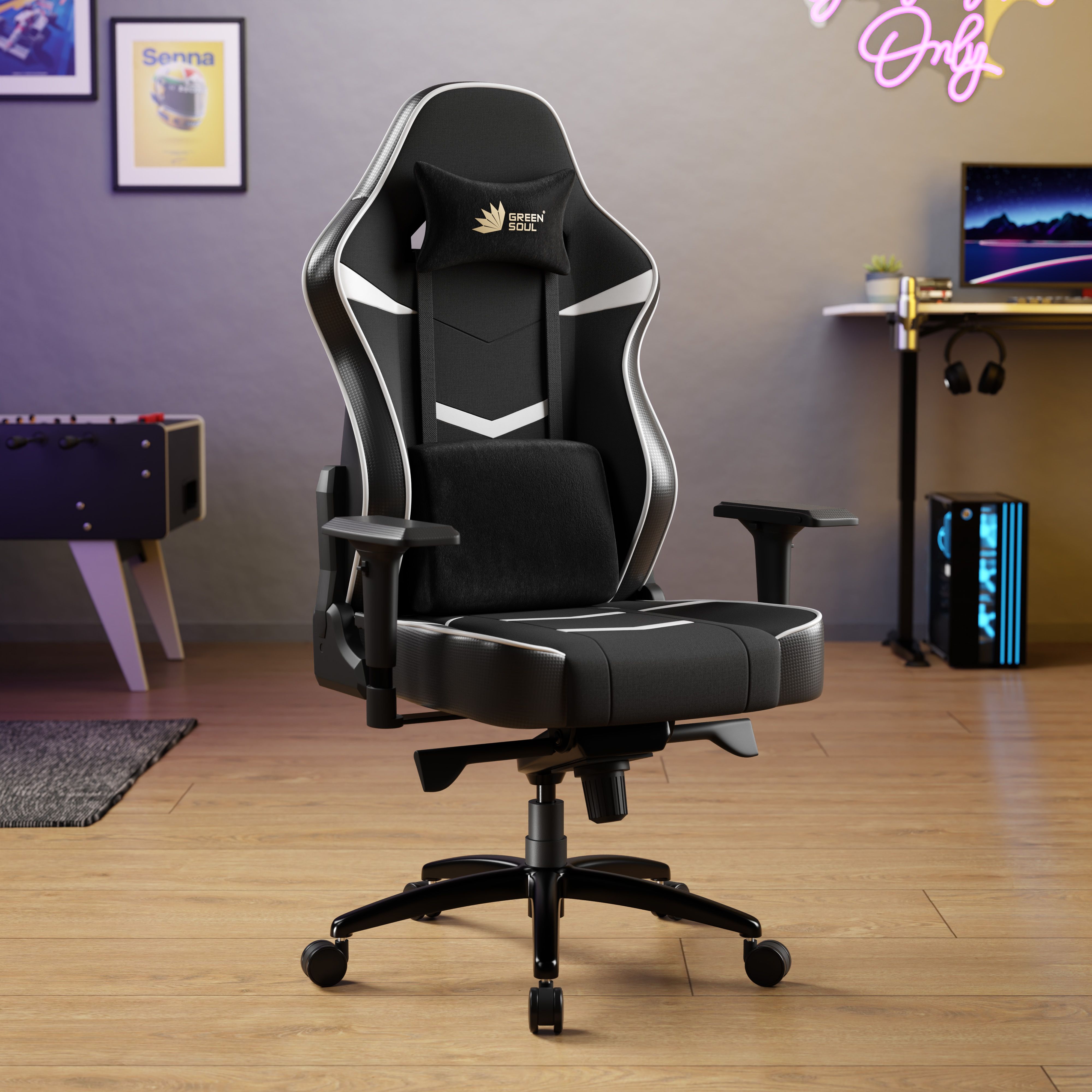 Monster Ult. (T) Multi-Functional Ergonomic Chair|Gaming & WFH|Supreme Comfort Gaming Chair