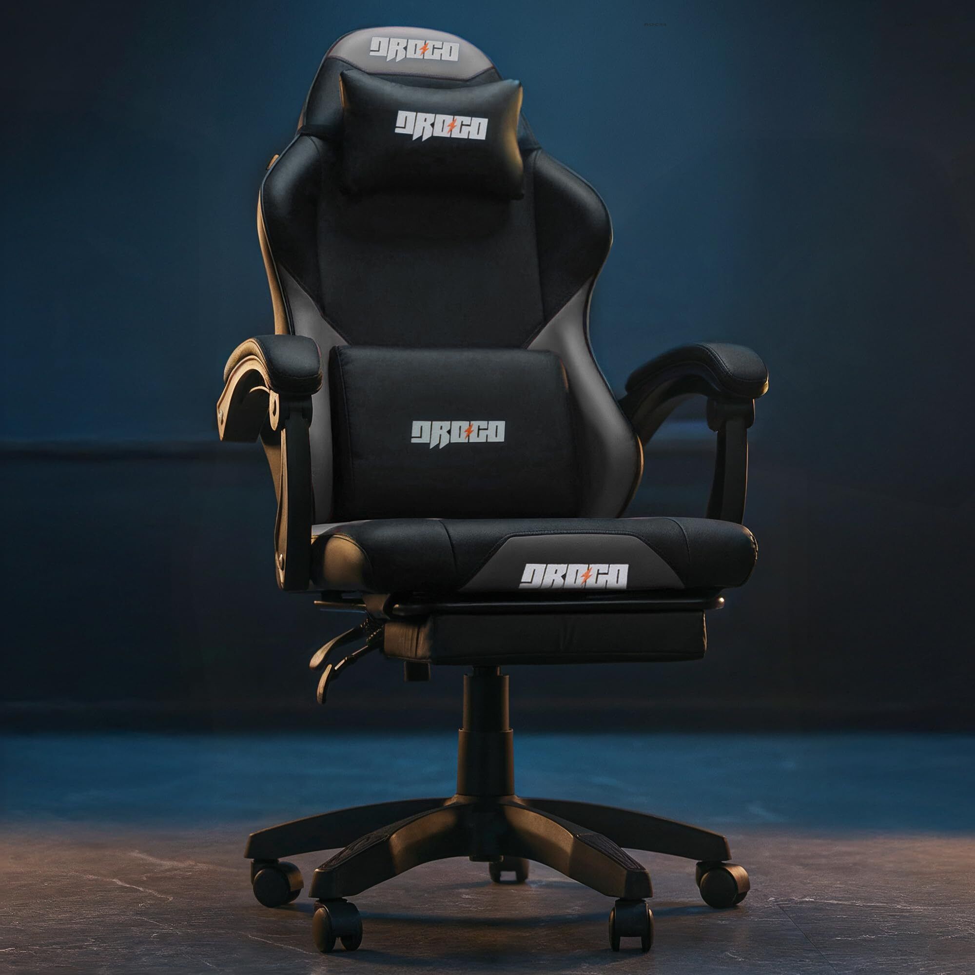 drogo Aura Premium Ergonomic Gaming Chair|MultiFunctional Computer Chair with Footrest Gaming Chair-picture-22