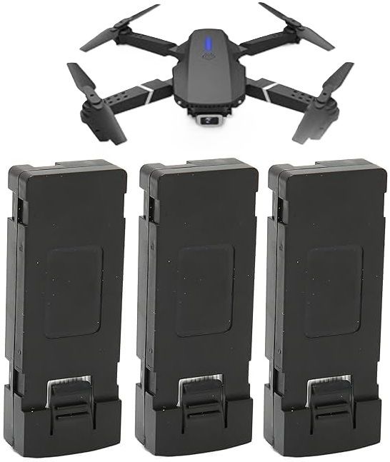 HIYADIKANS Drone-Battery-Thermal-Insulation-RC-UAV-Battery--3.7V-1800mAh-E88-3PCS Game Battery-image-13