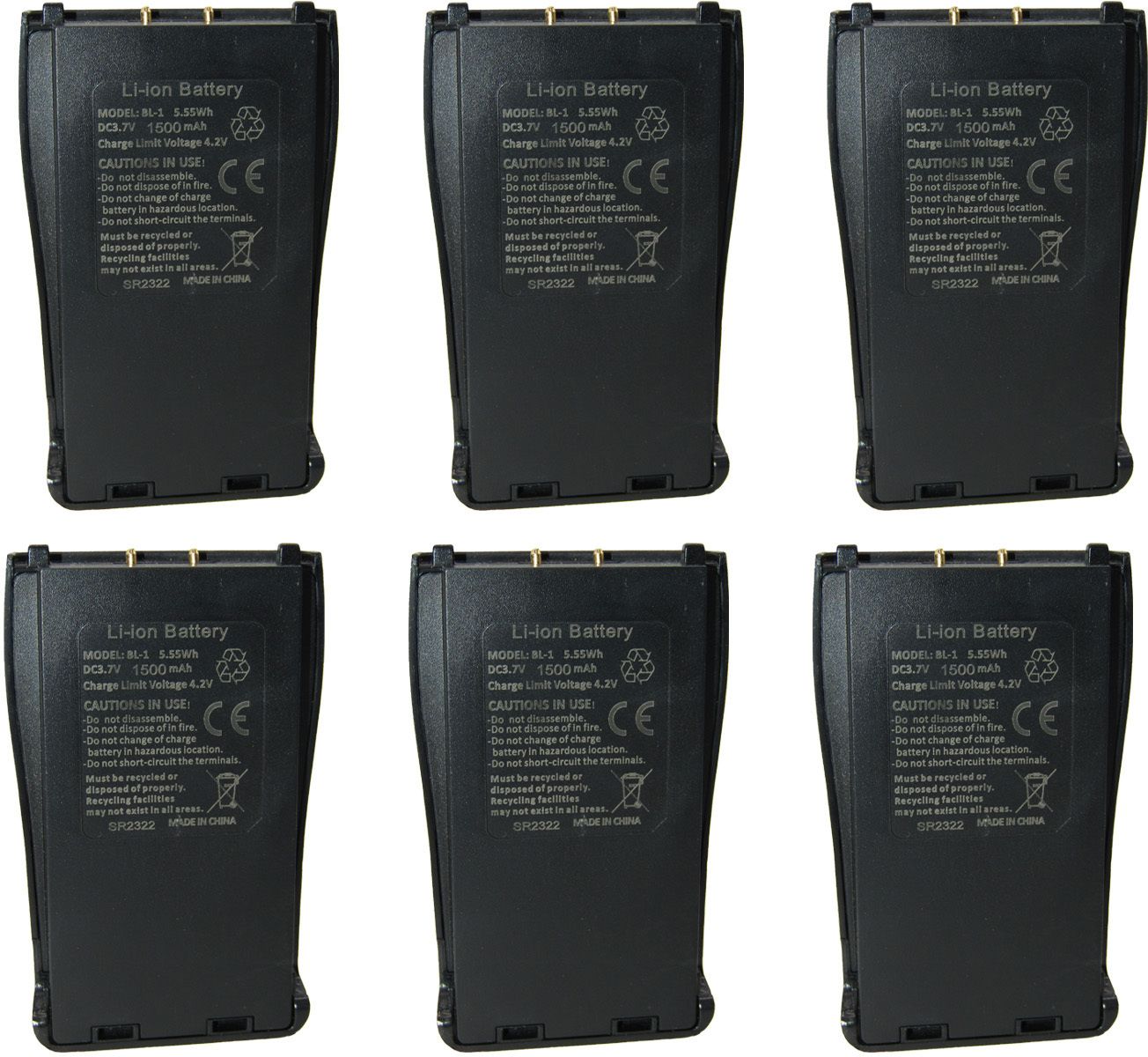 RENMAX BL-1 Pack of 6 Game Battery-image-15