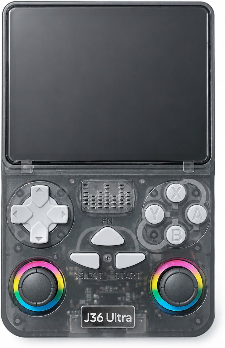 HG WORLD Retro J36 Ultra Video Game Hand Gaming Console For Pocket Game Box, Handheld Gaming Console with 3.5" IPS HD Display,Rechargeable Battery, 64 GB with 30,000+God of war, GTA Vice city, Crash Bandicoot & Many More-image-31