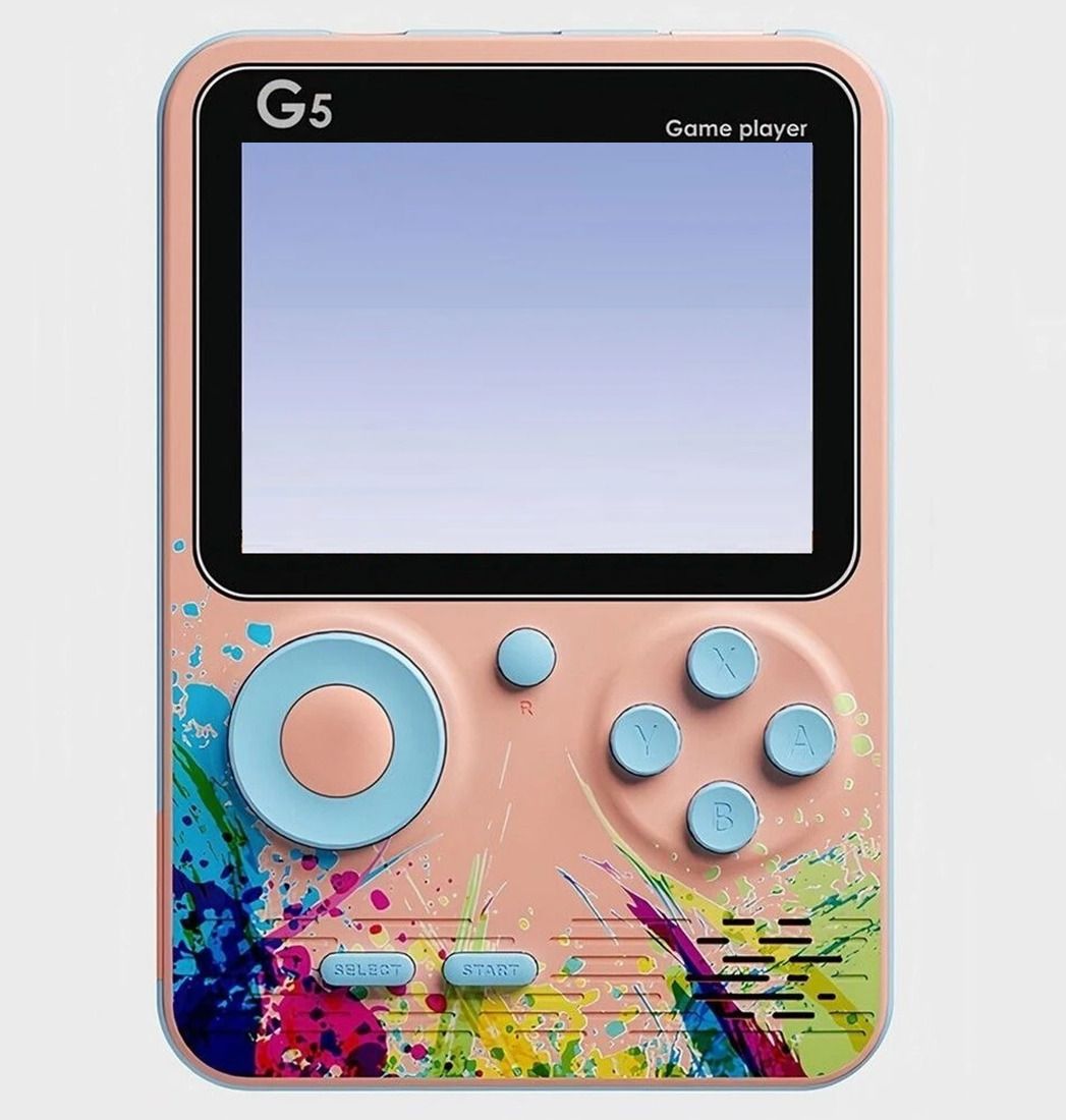 ADKD G5 Retro Video Game Console for Kids Built-in 500 Classic Games (Random Color) 0.512 GB with 500-image-25