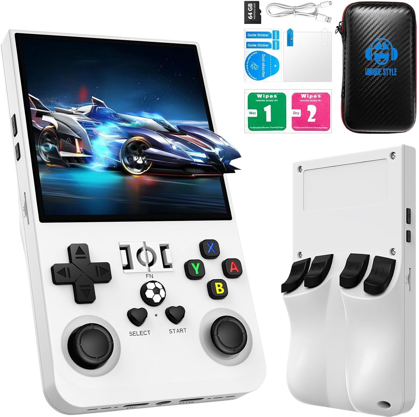 GAMESOUL R36S MAX Retro Game Box Classic Video Games Portable Handheld Console, Revisit Childhood, Retro Old Video Game (Best Gift & Fun) for All Ages 64 GB with 15000+ Game, GTA, , Loved by Fans-image-39