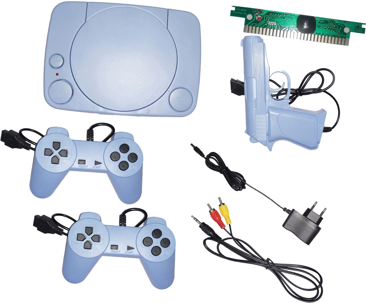 Nouveau 8Bit Video Game Console Inbuilt Trendy Game Classic Video Game With 1 Extra Chip NA GB with Contra, Super Mario Bros, Duck Hunt, F1 image 1