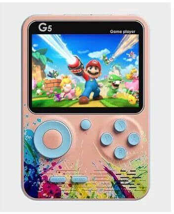 NextTech Mini Game Box G5 500 In1 Colorful Handheld Also Connect With TV Option For kids 0.4 GB with Super Mario Like (Bros/Brose3/6/9/10/14)Super Contra Like(2/6/7) Total 500 Games-image-42