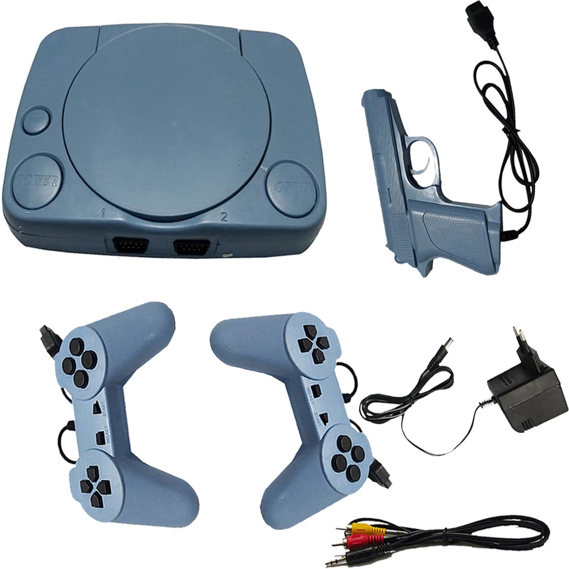 otaku 8Bit Tv Video Gaming Console Set Inbuilt Games Classic Edition AQ6 Video Game NA GB with Contra, Duck Hunt, Mario Bros-image-16