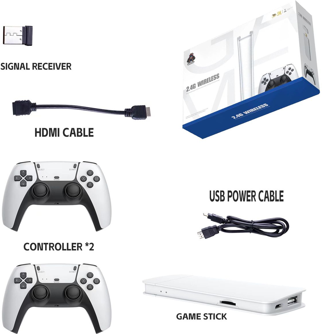 lightgaming 20,000+ games M15 4k Hdmi Tv Game Limited Edition Stick 64Gb 15 emulators 64 GB with Mario, Crash, GTA, Zelda, Sonic, Tekken3, Street Fighter-image-31