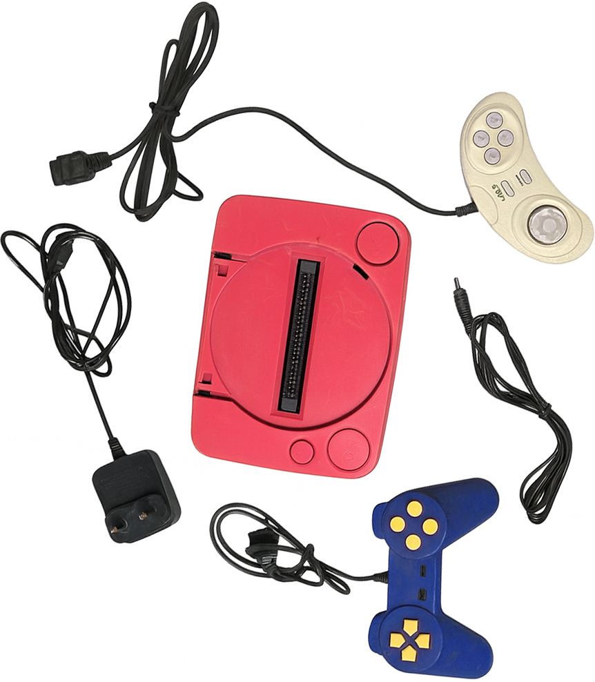 Clubics VICTOR TV Video Game Console 8bit Fully Working Condition with Minor Scratches na GB with Contra, Super Mario Bros-image-7