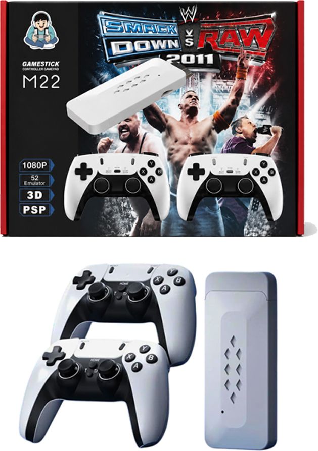 VK MART M22 Ultra Game Stick 30000+ Classic Games Console 30000+ Game GB with 30000+ Game,GTA,God of War, Tekken 6, Mario Contra , Street Fighter, Retro Games-image-10