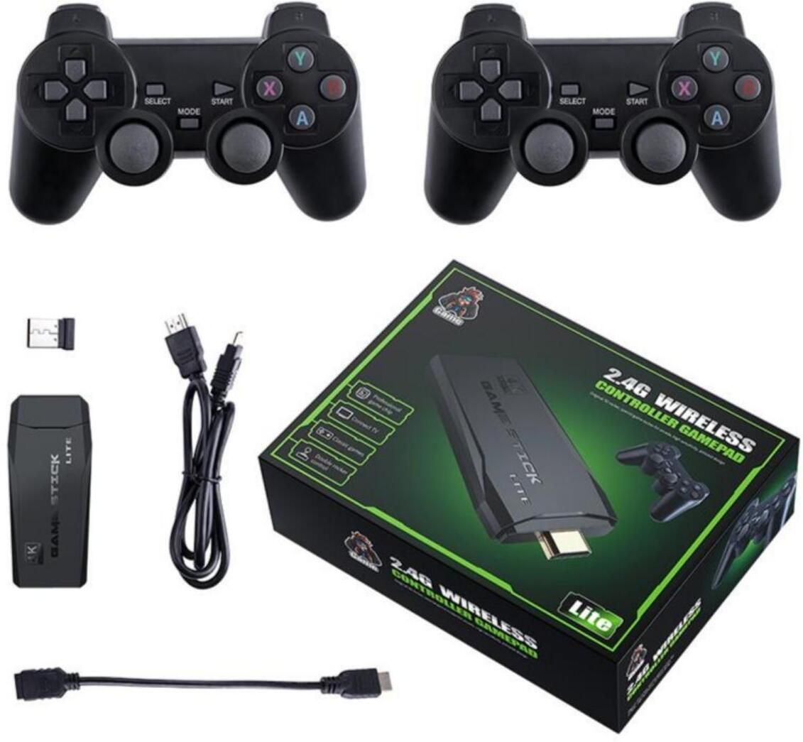 lightgaming Wireless Controller M8 4K Stick 20000+64 GB with HDMI Output 2.4GH15 Emulators 64 GB with 15 Emulators, Super Mario, Crash, GTA, Zelda, Sonic, Donkey Kong, Street Fighter-image-37