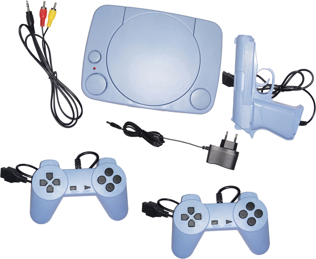 Nouveau 8Bit Trendy Console Video Handhled Trendy Inbuilt Game Console With More Games NA GB with Contra, Super Mario Bros, Duck Hunt, F1 image 1