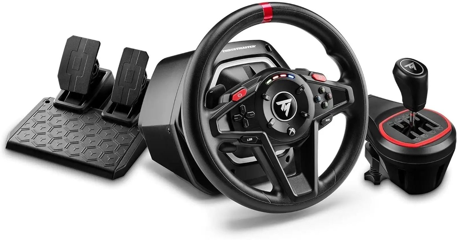 THRUSTMASTER T128 Racing Wheel Shifter Pack for Xbox & PC with Force Feedback Wheel Pedals Motion Controller-image-41