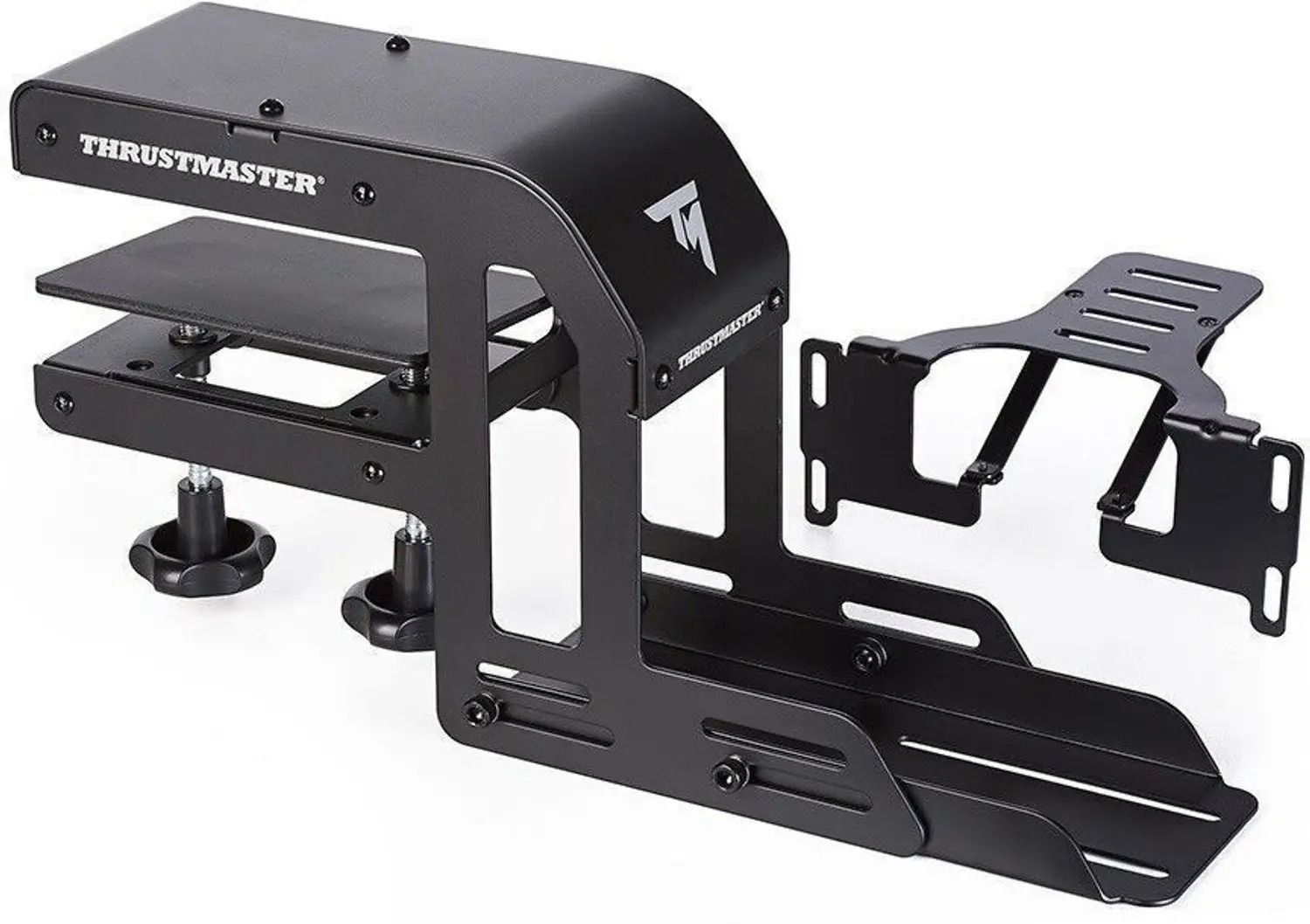 THRUSTMASTER TM Racing Clamp Metal Mount for Shifter Handbrake Sim Racing Setup with Dual-Screw Attachment & Multi-Axis Adjustability-image-35