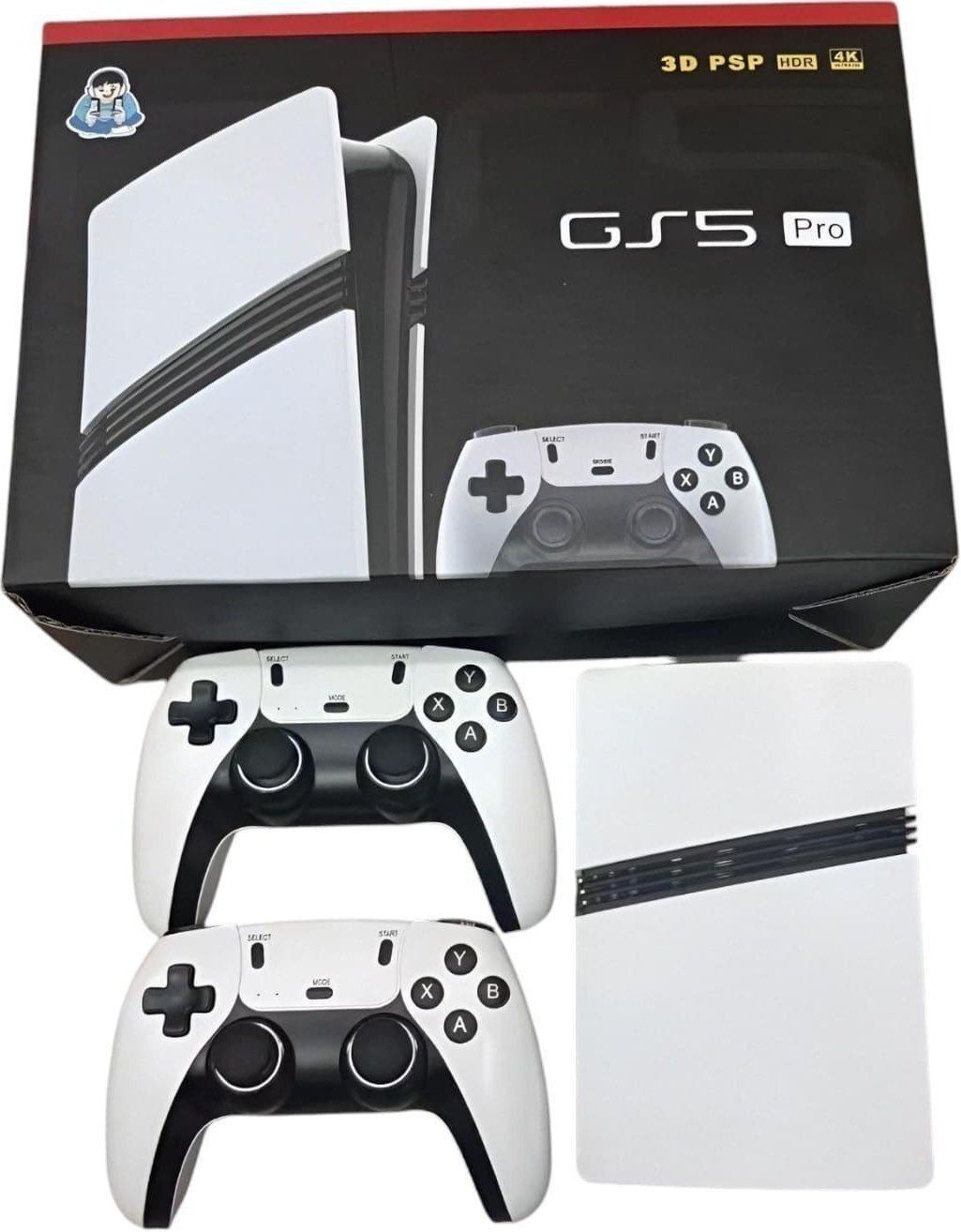 HG WORLD Retro GS5 PRO Gaming Console with 2.4G Dual Video Games For TV Wireless Gamepad 128 GB with 53+ Emulator, Full HD HDMI Output, TV Game Set-picture-32