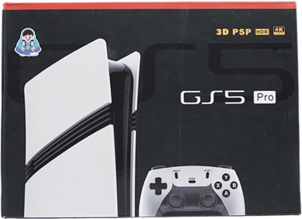 BITWEAVE Retro GS5 PRO Gaming Console with 2.4G Dual Video Games For TV Wireless Gamepad Mini Game Box TV Video Game for Kids Best Gift For All Ages 128 GB with 53+ Emulator, Full HD HDMI Output, TV Game Set, Mini Video Game Hand TV-image-5