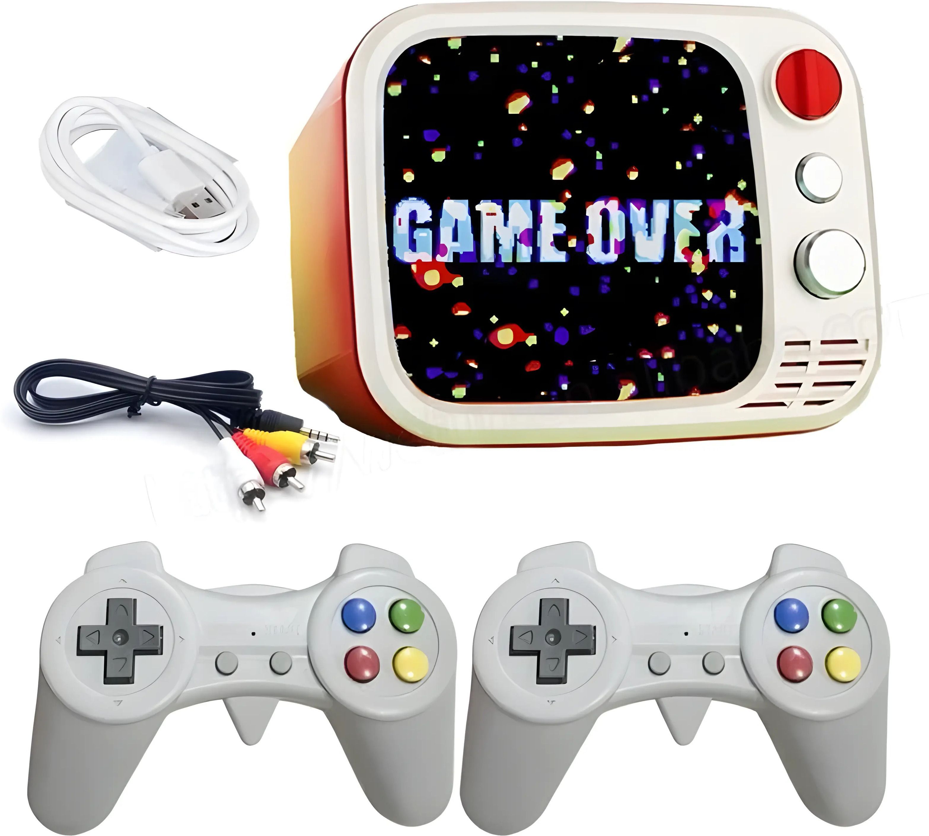 HG WORLD Retro H7 Game Box gaming console for tv With 2 Player Portable Sup Game Box 3.5"TV Screen Rechargeable Battery Handheld Console Hand Video Game For TV 512MB GB with 700+ Classic Video Game Handheld, Best Gift All Ages, Mario Game Tv Game Set-image-21